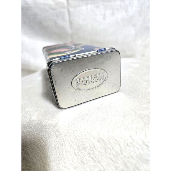 FOSSIL Carson Bronze Steel Half Rim Mens Eyeglasses Frame, 49 17 135, w/case - Picture 5 of 12